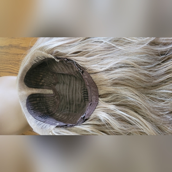 Rebel Gypsy Ombre Wig! Lacefront! Ash to Platinum Blonde 😍 - Picture 6 of 12